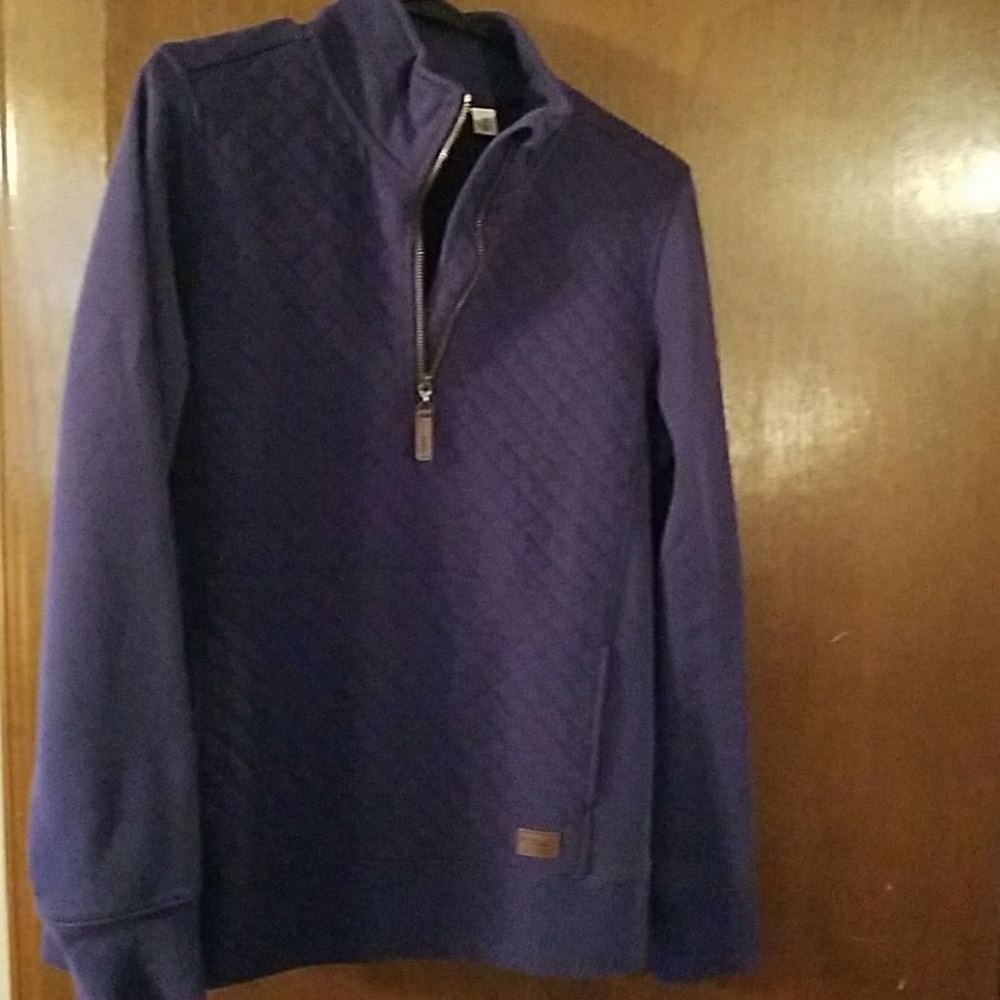 L.L. Bean 1/2 zip pullover quilted sweatshirt
